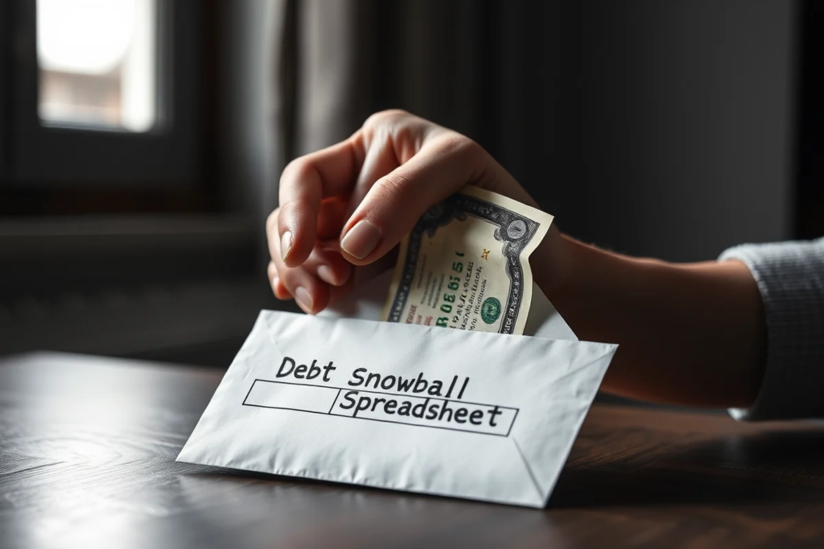debt snowball spreadsheet — Debt Snowball Spreadsheet (step by step)