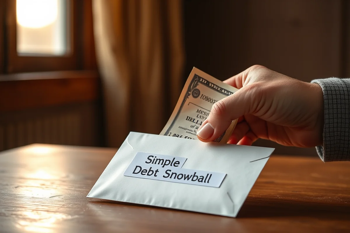 simple debt snowball real — Simple Debt Snowball Real (step by step)
